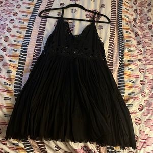 Free People Ilektra Mini Dress - Blk sz S